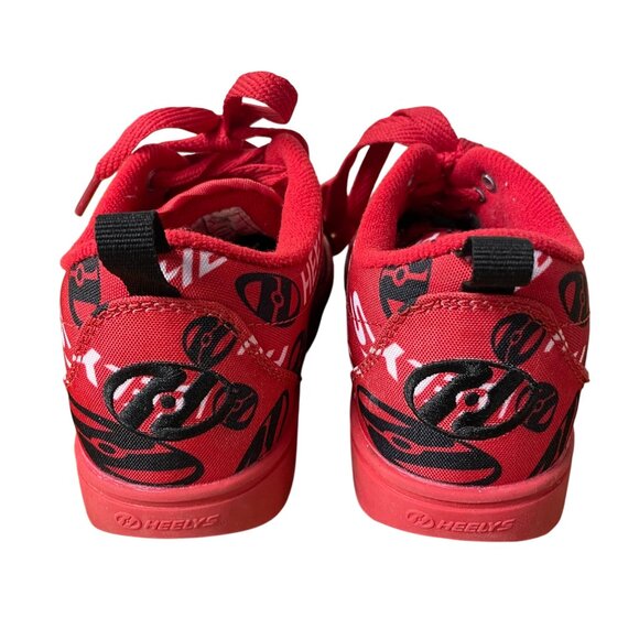 Heelys Pro 20 Prints Logo Wheeled Shoes Sneakers Red Sz 1 (YOUTH) - Picture 5 of 11